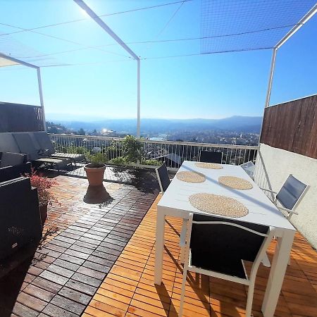 הוילה San Salvador de Poio Casa En Rias Baixas, Vistas Espectaculares, Privado, Cerca Del Mar מראה חיצוני תמונה