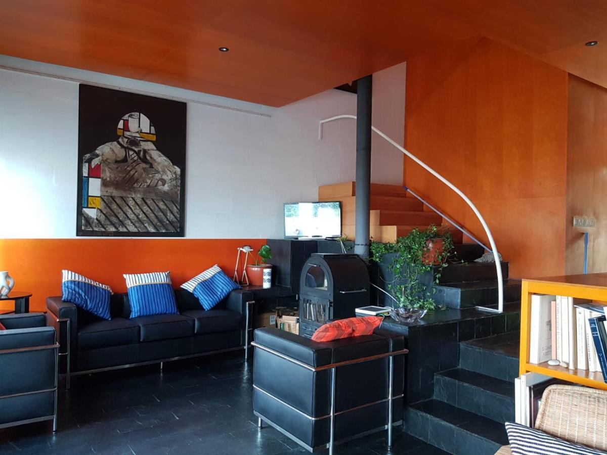 הוילה San Salvador de Poio Casa En Rias Baixas, Vistas Espectaculares, Privado, Cerca Del Mar מראה חיצוני תמונה