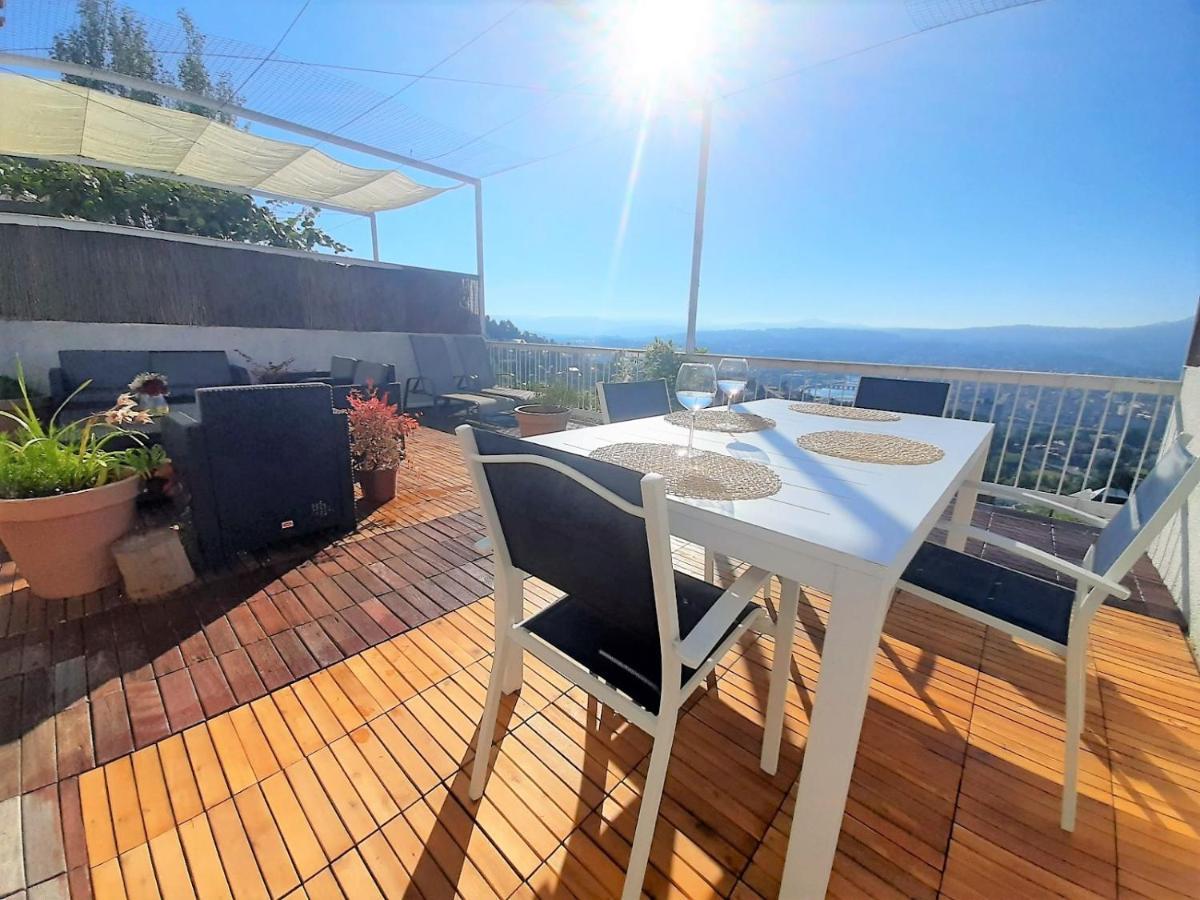 הוילה San Salvador de Poio Casa En Rias Baixas, Vistas Espectaculares, Privado, Cerca Del Mar מראה חיצוני תמונה